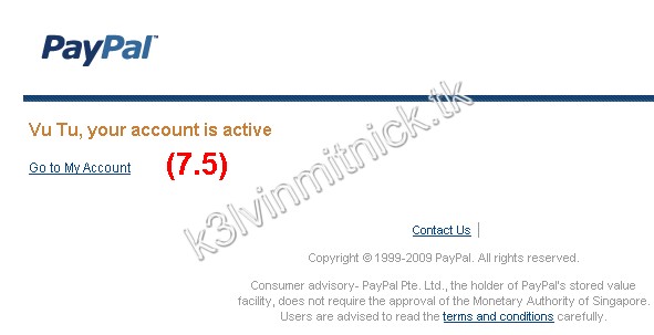 paypal - hướng dẫn chi tiết từ A-Z - từ verify đến rút tiền về - 12